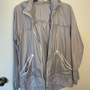 lululemon athletica Gray Windbreaker Lightweight Jacket